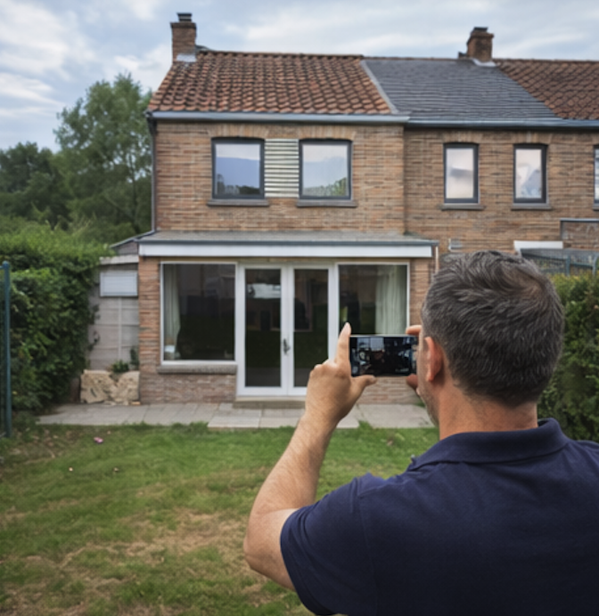 Keur.be deskundige fotografeert woning